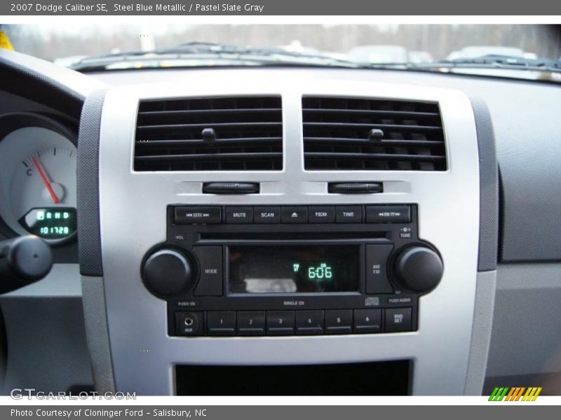 Steel Blue Metallic / Pastel Slate Gray 2007 Dodge Caliber SE