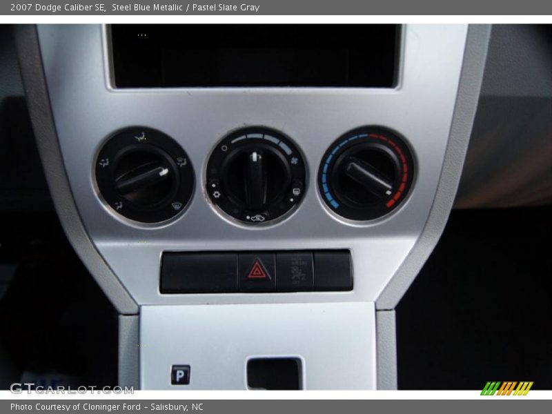 Steel Blue Metallic / Pastel Slate Gray 2007 Dodge Caliber SE