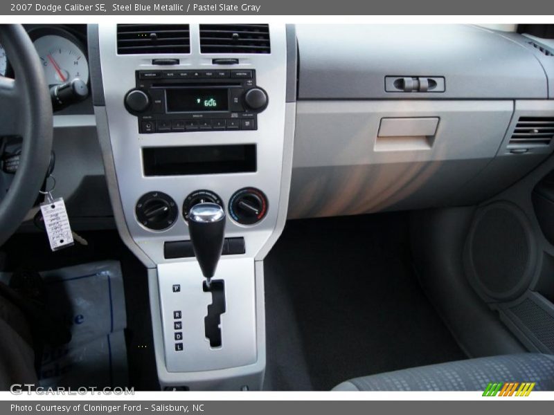 Steel Blue Metallic / Pastel Slate Gray 2007 Dodge Caliber SE