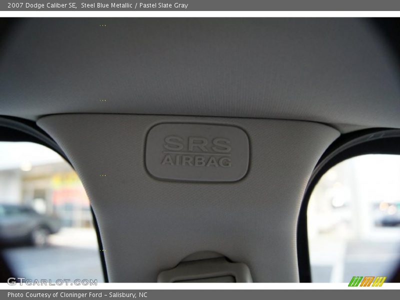 Steel Blue Metallic / Pastel Slate Gray 2007 Dodge Caliber SE