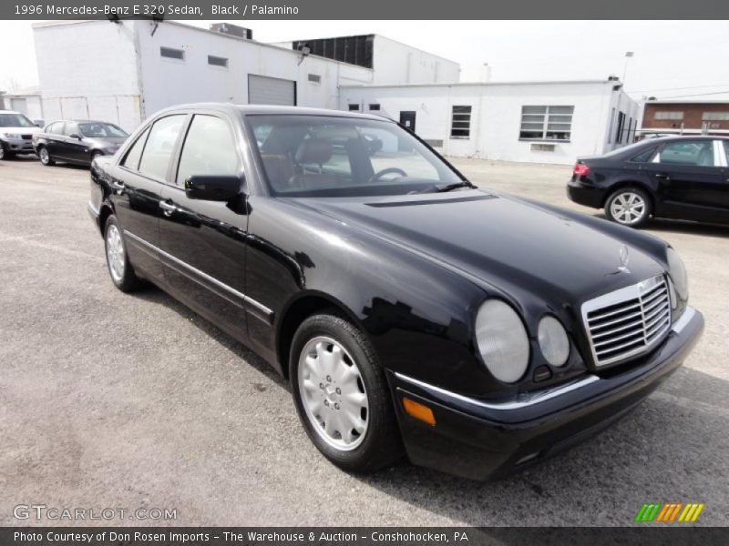 Black / Palamino 1996 Mercedes-Benz E 320 Sedan