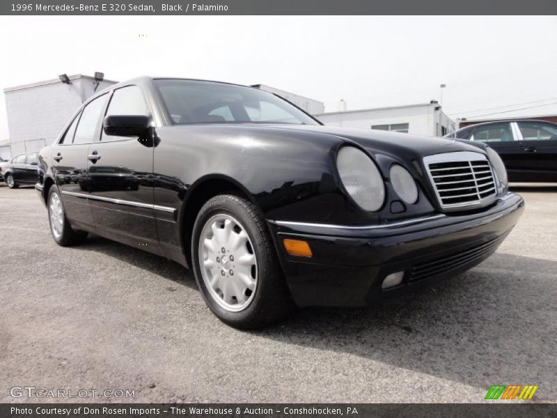 Black / Palamino 1996 Mercedes-Benz E 320 Sedan