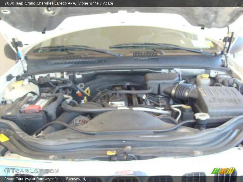 Stone White / Agate 2000 Jeep Grand Cherokee Laredo 4x4