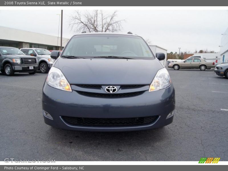 Slate Metallic / Stone 2008 Toyota Sienna XLE