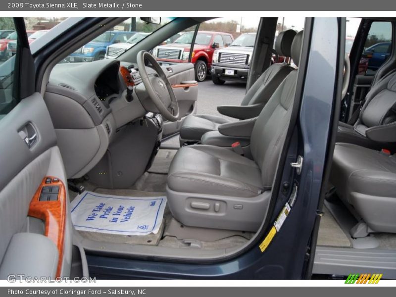  2008 Sienna XLE Stone Interior