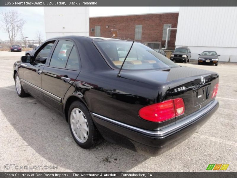 Black / Palamino 1996 Mercedes-Benz E 320 Sedan