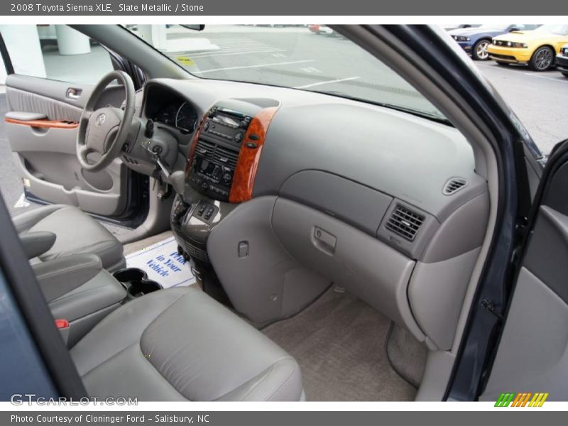 Slate Metallic / Stone 2008 Toyota Sienna XLE