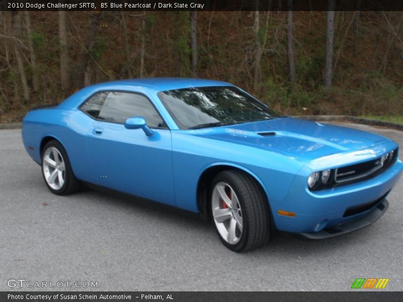  2010 Challenger SRT8 B5 Blue Pearlcoat