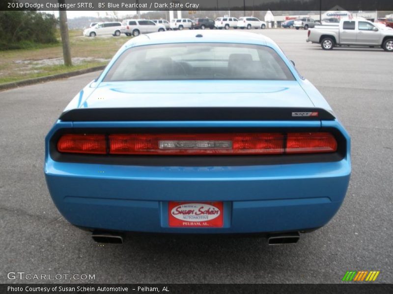  2010 Challenger SRT8 B5 Blue Pearlcoat