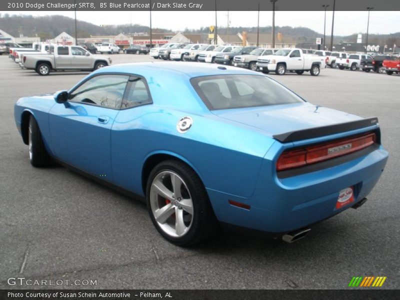  2010 Challenger SRT8 B5 Blue Pearlcoat