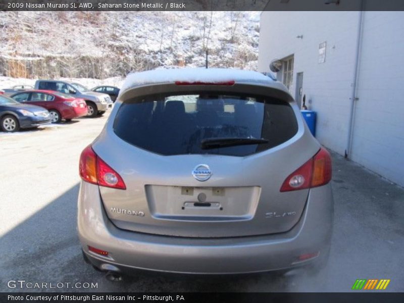 Saharan Stone Metallic / Black 2009 Nissan Murano SL AWD