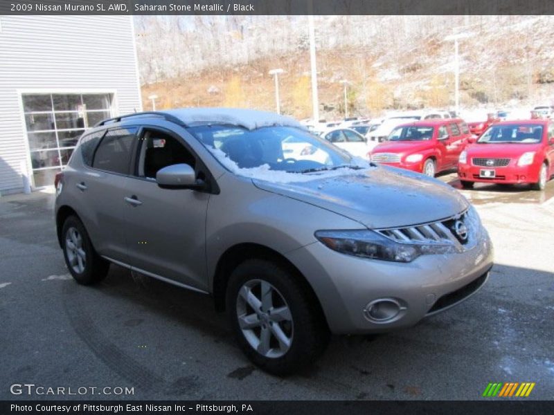 Saharan Stone Metallic / Black 2009 Nissan Murano SL AWD