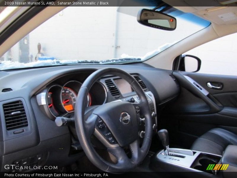 Saharan Stone Metallic / Black 2009 Nissan Murano SL AWD