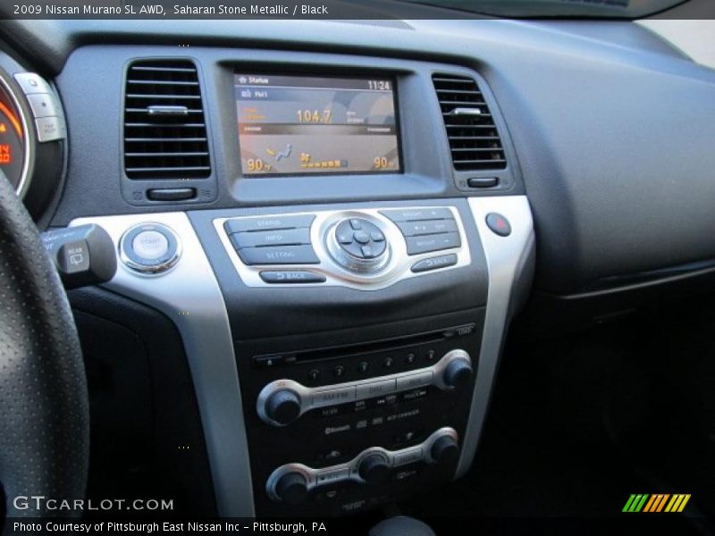 Saharan Stone Metallic / Black 2009 Nissan Murano SL AWD