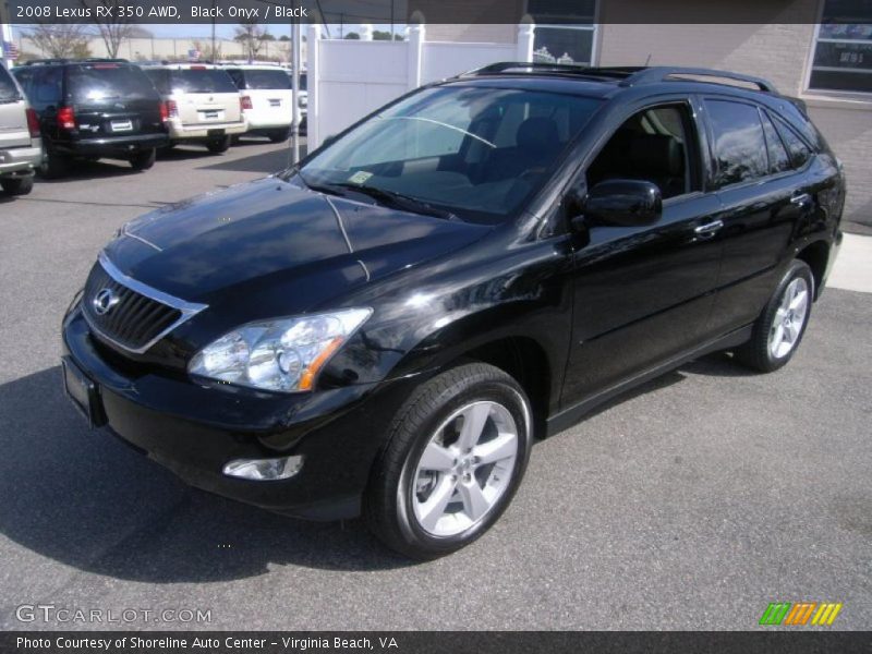Black Onyx / Black 2008 Lexus RX 350 AWD