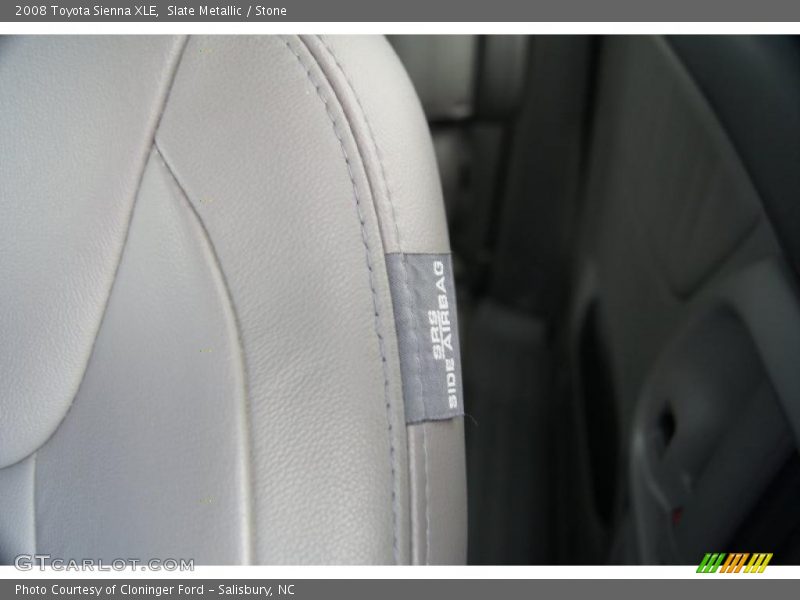  2008 Sienna XLE Stone Interior