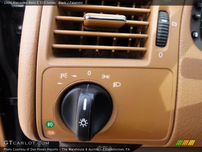 Controls of 1996 E 320 Sedan