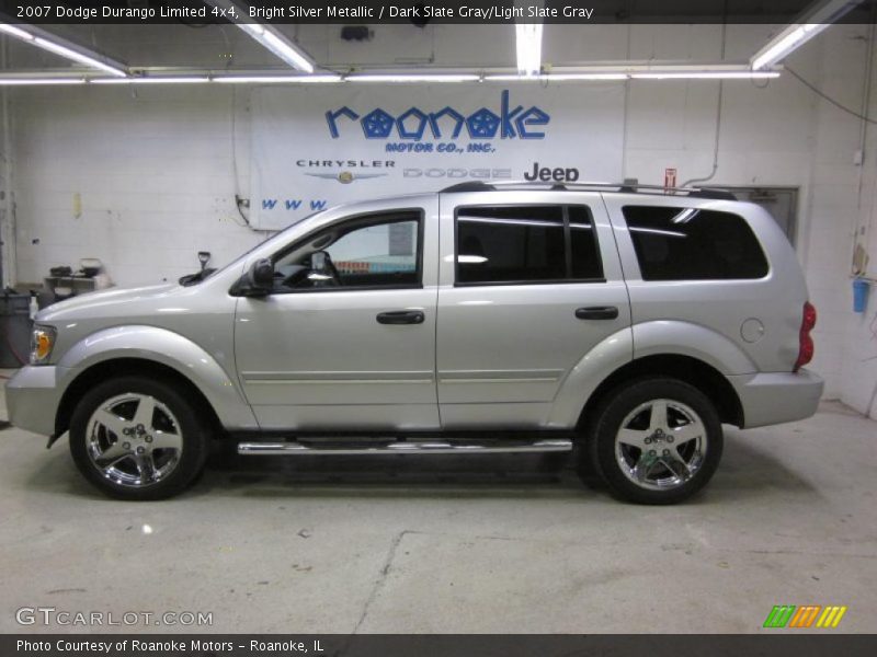 Bright Silver Metallic / Dark Slate Gray/Light Slate Gray 2007 Dodge Durango Limited 4x4