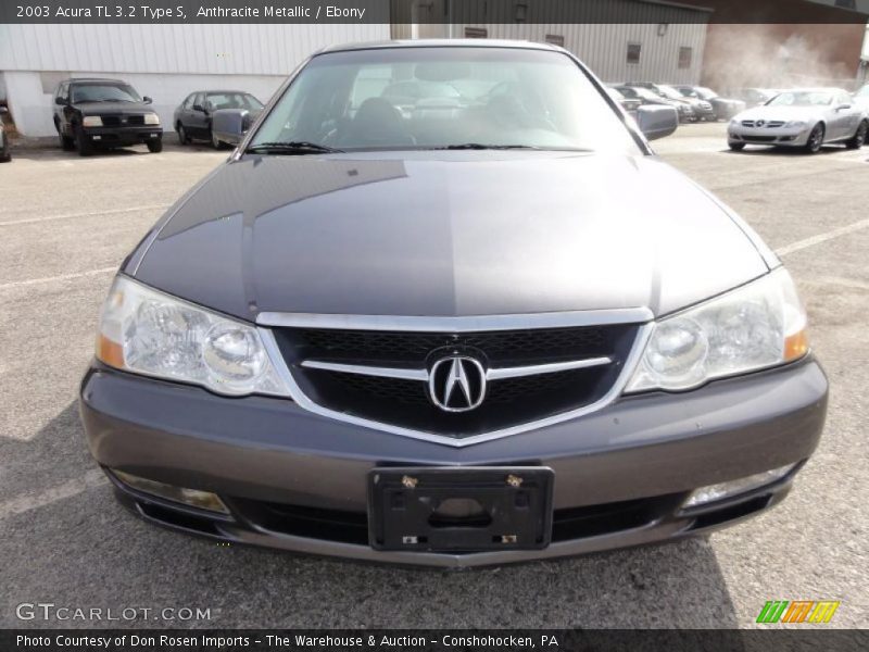 Anthracite Metallic / Ebony 2003 Acura TL 3.2 Type S