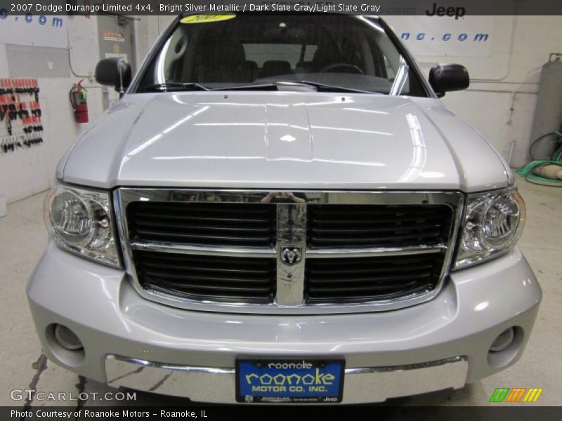 Bright Silver Metallic / Dark Slate Gray/Light Slate Gray 2007 Dodge Durango Limited 4x4