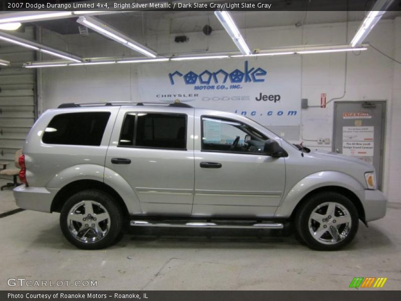 Bright Silver Metallic / Dark Slate Gray/Light Slate Gray 2007 Dodge Durango Limited 4x4