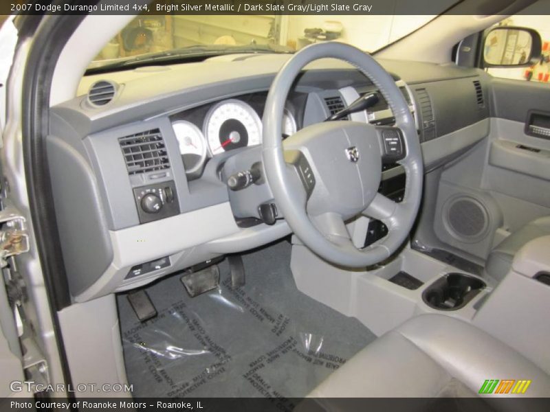 Bright Silver Metallic / Dark Slate Gray/Light Slate Gray 2007 Dodge Durango Limited 4x4