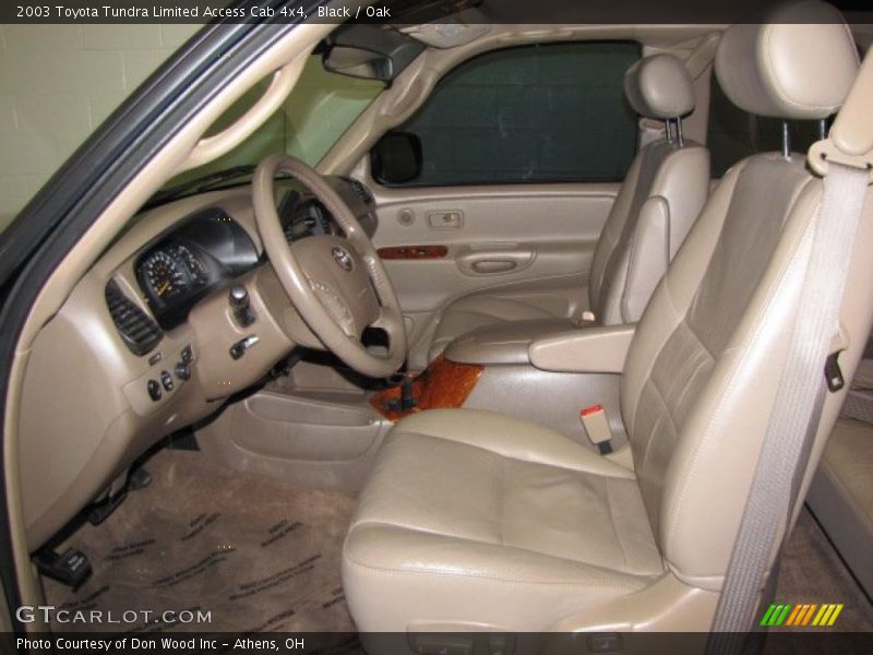Black / Oak 2003 Toyota Tundra Limited Access Cab 4x4