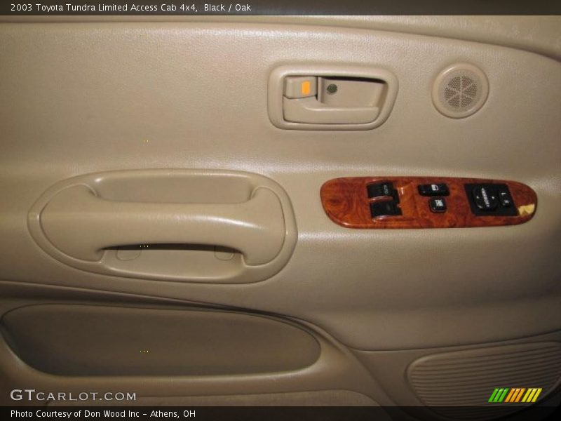 Black / Oak 2003 Toyota Tundra Limited Access Cab 4x4