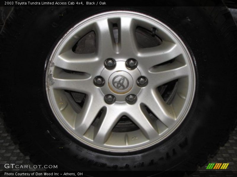 Black / Oak 2003 Toyota Tundra Limited Access Cab 4x4