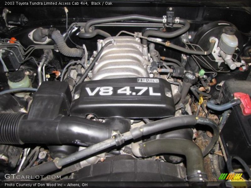 Black / Oak 2003 Toyota Tundra Limited Access Cab 4x4