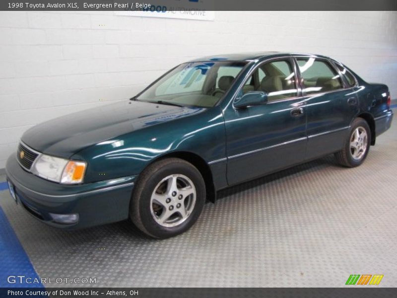 Evergreen Pearl / Beige 1998 Toyota Avalon XLS