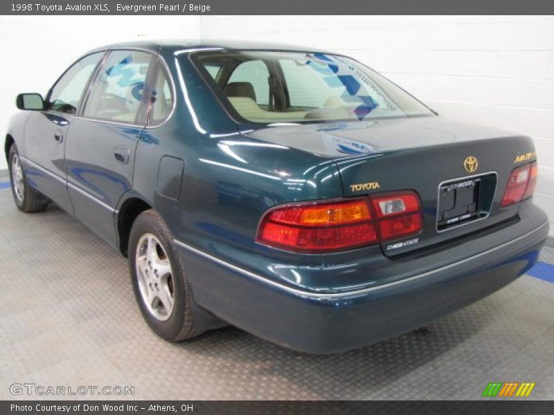 Evergreen Pearl / Beige 1998 Toyota Avalon XLS