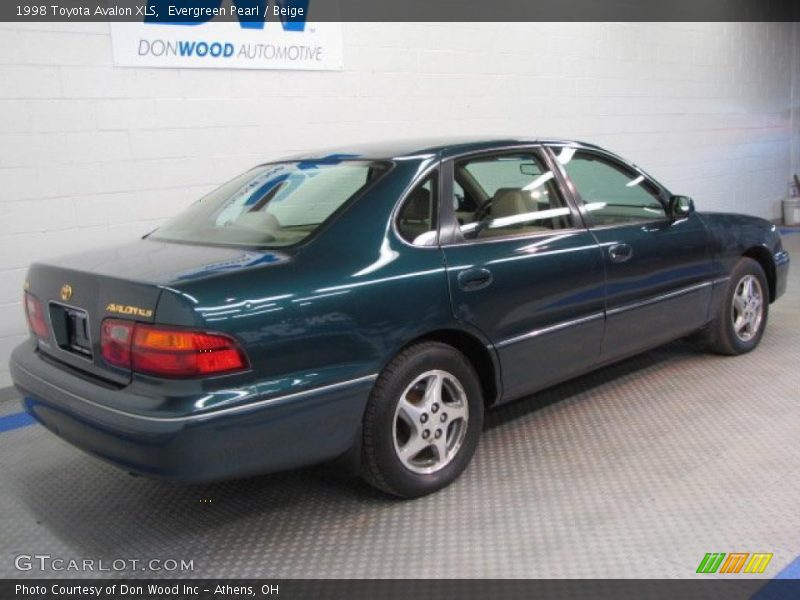 Evergreen Pearl / Beige 1998 Toyota Avalon XLS