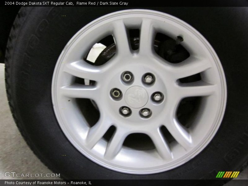Flame Red / Dark Slate Gray 2004 Dodge Dakota SXT Regular Cab