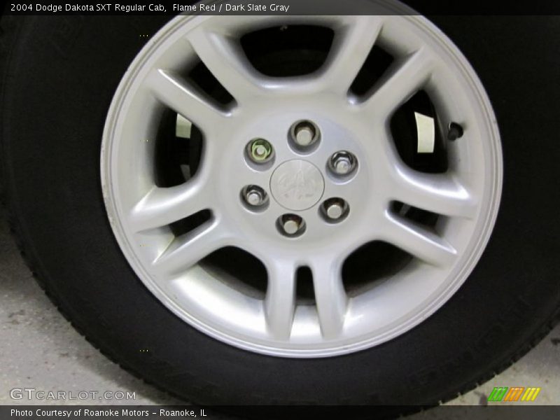 Flame Red / Dark Slate Gray 2004 Dodge Dakota SXT Regular Cab