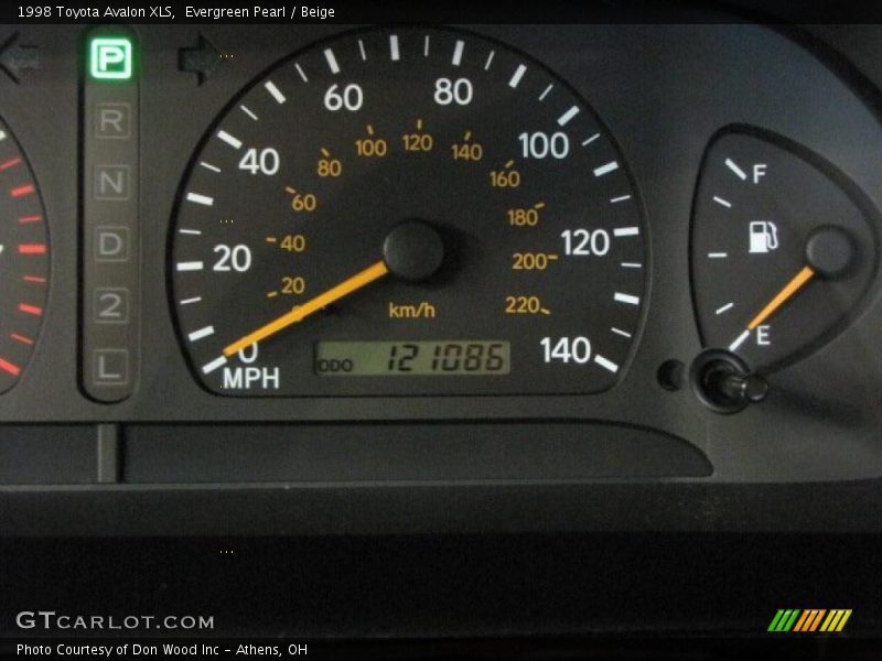 Evergreen Pearl / Beige 1998 Toyota Avalon XLS