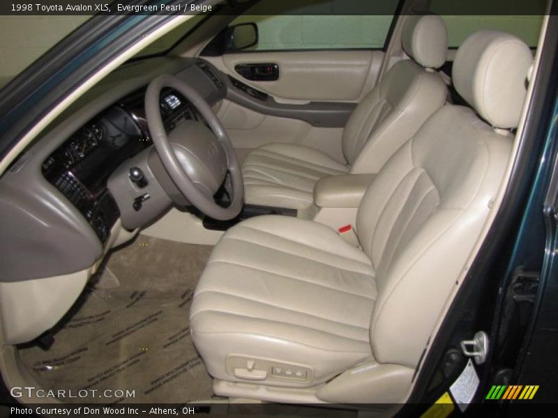Evergreen Pearl / Beige 1998 Toyota Avalon XLS