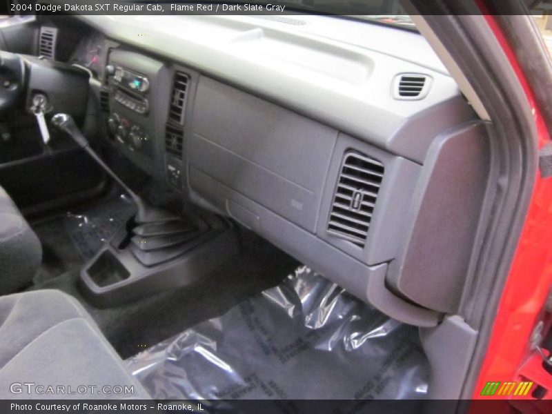 Flame Red / Dark Slate Gray 2004 Dodge Dakota SXT Regular Cab