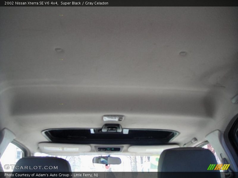 Super Black / Gray Celadon 2002 Nissan Xterra SE V6 4x4