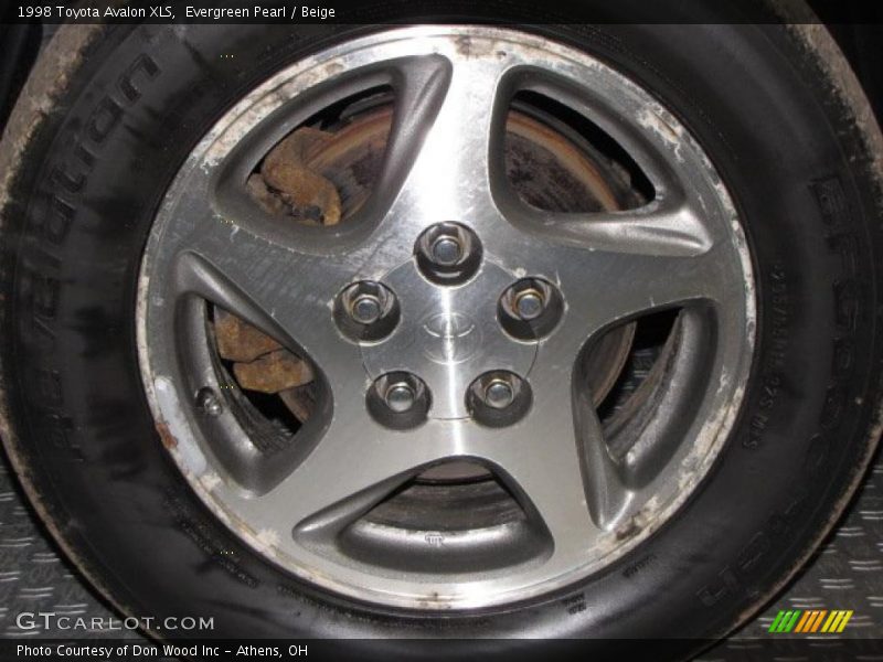 Evergreen Pearl / Beige 1998 Toyota Avalon XLS
