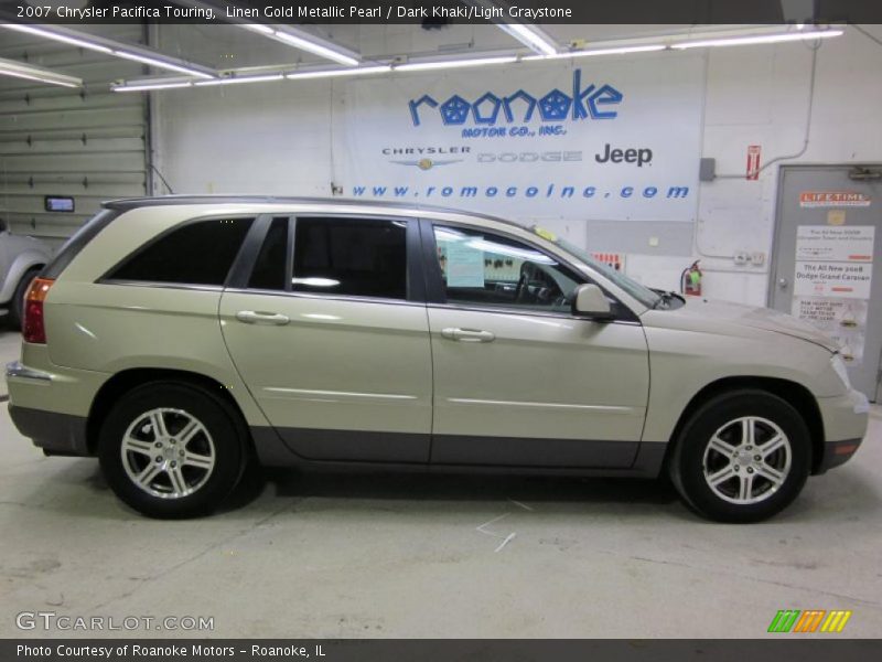 Linen Gold Metallic Pearl / Dark Khaki/Light Graystone 2007 Chrysler Pacifica Touring