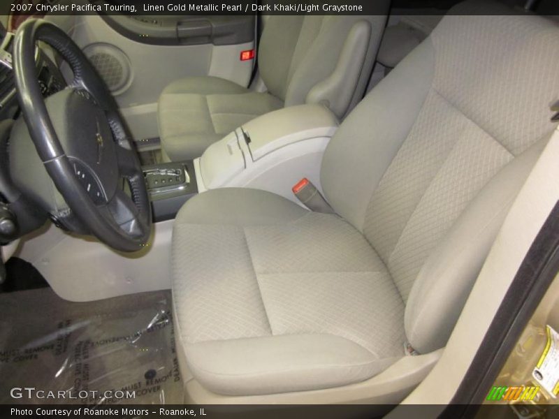 Linen Gold Metallic Pearl / Dark Khaki/Light Graystone 2007 Chrysler Pacifica Touring