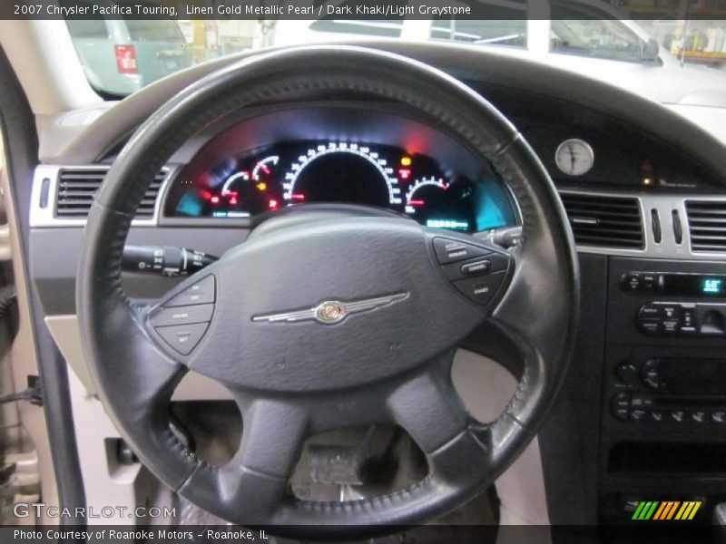 Linen Gold Metallic Pearl / Dark Khaki/Light Graystone 2007 Chrysler Pacifica Touring