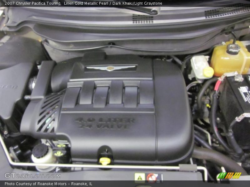 Linen Gold Metallic Pearl / Dark Khaki/Light Graystone 2007 Chrysler Pacifica Touring