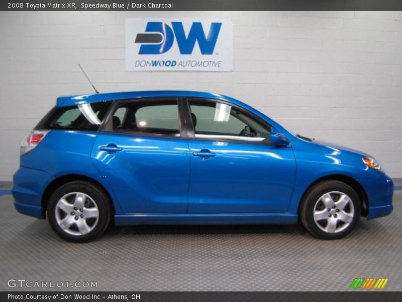 Speedway Blue / Dark Charcoal 2008 Toyota Matrix XR