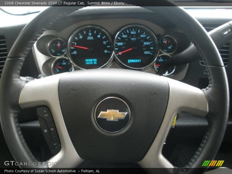 Summit White / Ebony 2008 Chevrolet Silverado 1500 LT Regular Cab