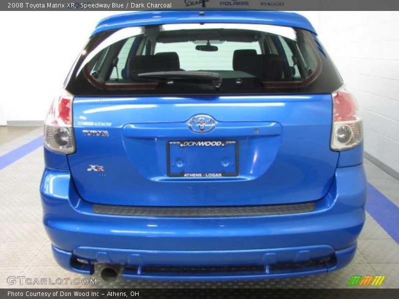 Speedway Blue / Dark Charcoal 2008 Toyota Matrix XR