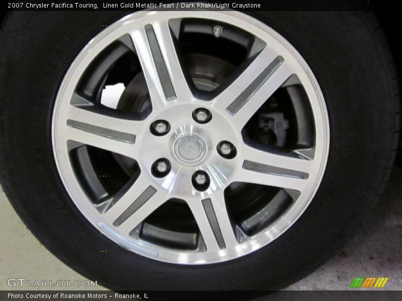 Linen Gold Metallic Pearl / Dark Khaki/Light Graystone 2007 Chrysler Pacifica Touring