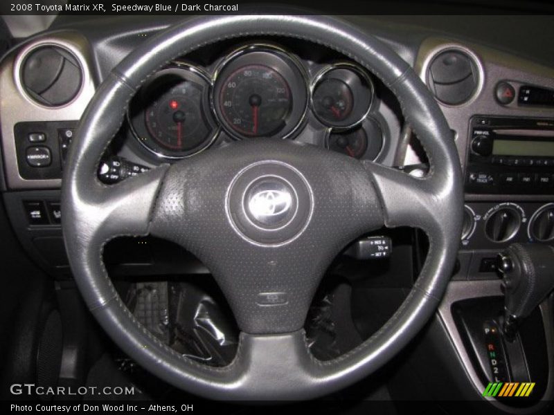 Speedway Blue / Dark Charcoal 2008 Toyota Matrix XR