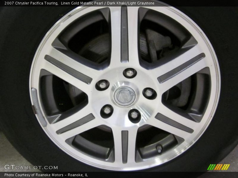 Linen Gold Metallic Pearl / Dark Khaki/Light Graystone 2007 Chrysler Pacifica Touring